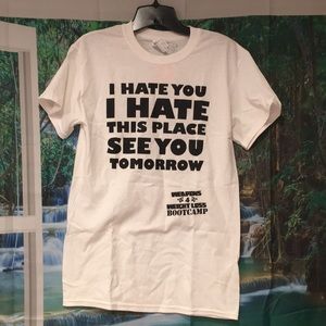 😜Custom Ink Personalized Boot Camp Shirt